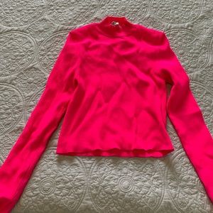 ZARA pink turtleneck